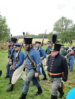 Slag van Waterloo Reinacting (België)